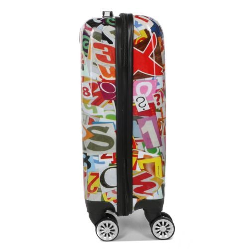 Чемодан малый S Madisson Snowball 36820F поликарбонат Разноцветный