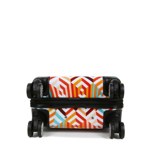 Чемодан маленький S для ручной клади Madisson Snowball 36820G 30л поликарбонат Разноцветный