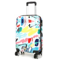 Чемодан малый S Madisson Snowball 36820P поликарбонат Разноцветный