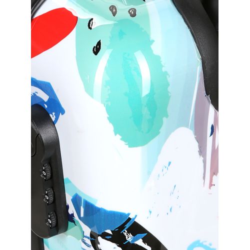 Чемодан малый S Madisson Snowball 36820P поликарбонат Разноцветный