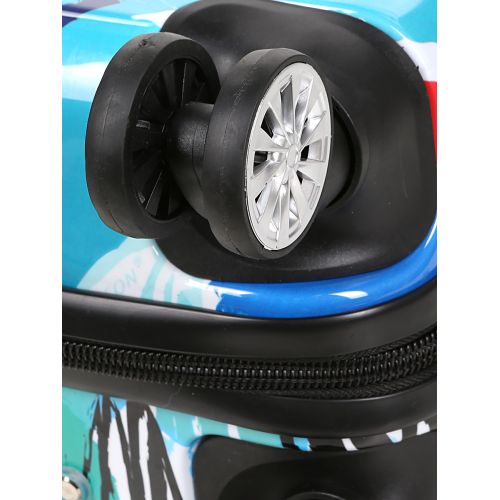 Чемодан малый S Madisson Snowball 36820P поликарбонат Разноцветный