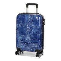 Чемодан малый S Madisson Snowball 36820D поликарбонат Разноцветный