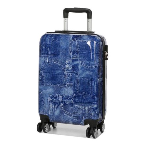 Чемодан малый S Madisson Snowball 36820D поликарбонат Разноцветный