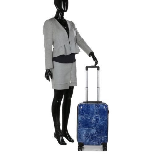 Чемодан малый S Madisson Snowball 36820D поликарбонат Разноцветный