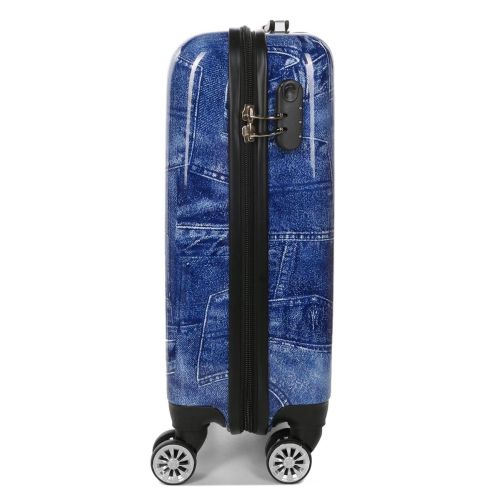 Чемодан малый S Madisson Snowball 36820D поликарбонат Разноцветный