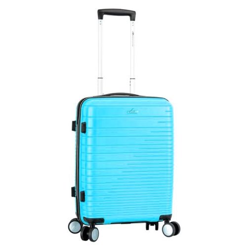 Чемодан маленький для ручной клади S Madisson Snowball 33703 36л полипропилен Мятный