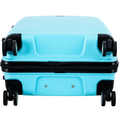 Чемодан маленький для ручной клади S Madisson Snowball 33703 36л полипропилен Мятный