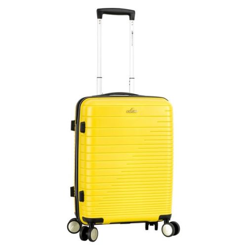 Чемодан дорожный большой L Madisson Snowball 33703 101л полипропилен Желтый