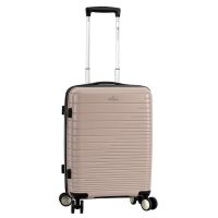 Чемодан маленький для ручной клади S Madisson Snowball 33703 36л  полипропилен Шампань