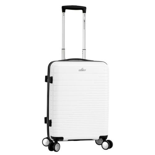 Чемодан маленький для ручной клади S Madisson Snowball 33703 36л полипропилен Белый