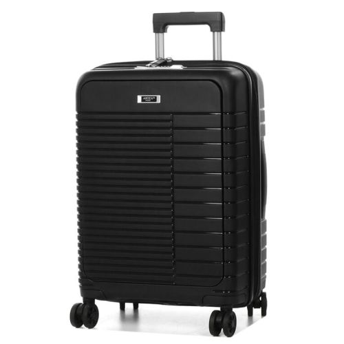 Чемодан малый S для ручной клади Airtex 642 40л полипропилен  Чёрный