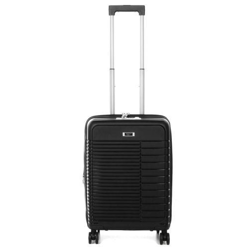 Чемодан малый S для ручной клади Airtex 642 40л полипропилен  Чёрный
