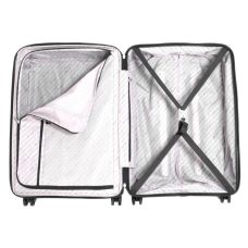 Чемодан средний M полипропилен Airteх 642 71л Чёрный