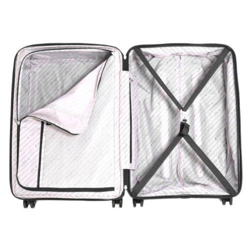 Чемодан средний M полипропилен Airtex 642 71л Чёрный