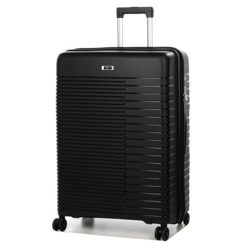 Чемодан большой L полипропилен Airtex 642 110л Чёрный