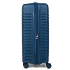 Чемодан большой L полипропилен Airteх 642 110л Тёмно-синий