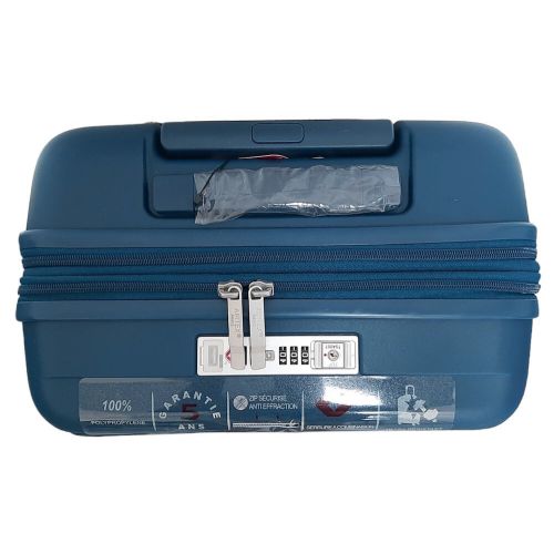 Чемодан малый S для ручной клади Airtex 642 40л полипропилен Тёмно-синий