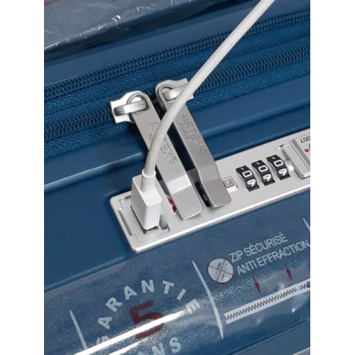 Чемодан малый S для ручной клади Airtex 642 40л полипропилен Тёмно-синий