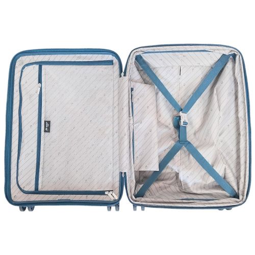 Чемодан малый S для ручной клади Airtex 642 40л полипропилен Тёмно-синий