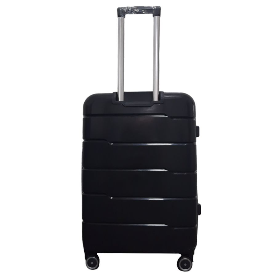 Чемодан средний M+ из полипропилена Milano bag 0305 84л Чёрный