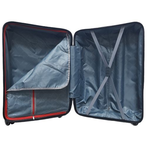 Чемодан средний M+ из полипропилена Milano bag 0305 84л Чёрный