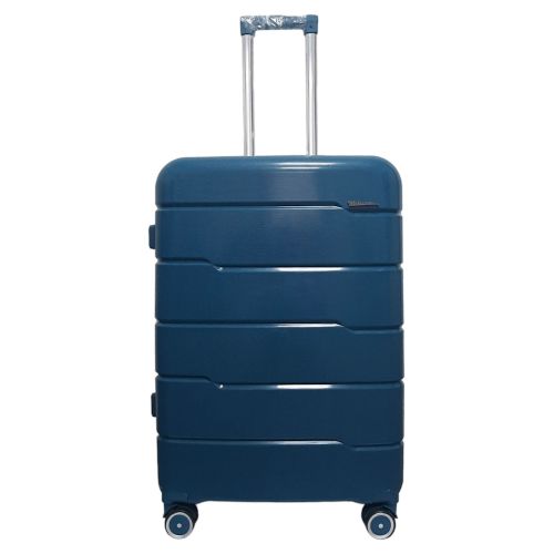 Чемодан средний M+ из полипропилена Milano bag 0305 84л Морская волна