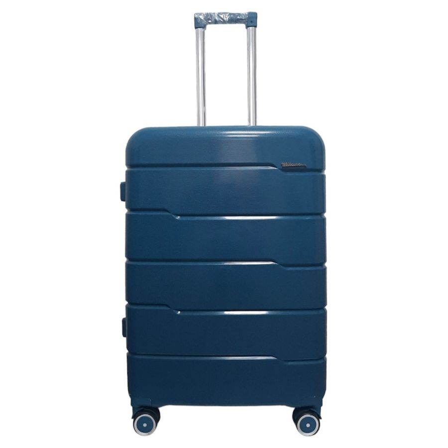 Чемодан средний M+ из полипропилена Milano bag 0305 84л Морская волна