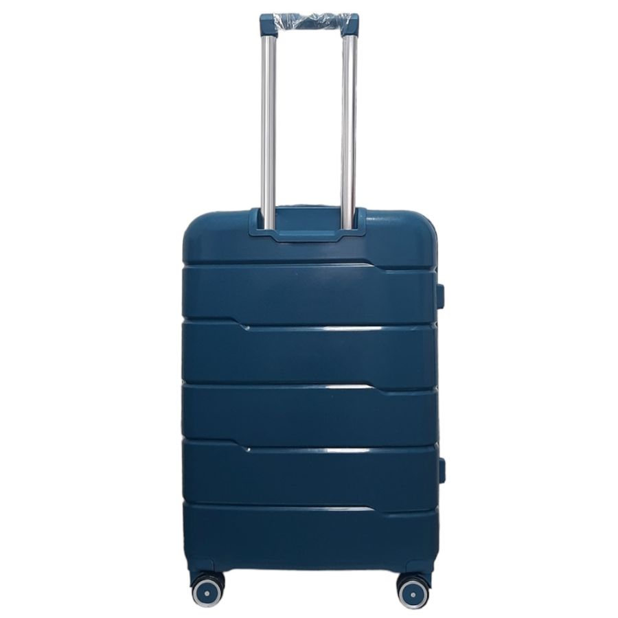 Чемодан средний M+ из полипропилена Milano bag 0305 84л Морская волна