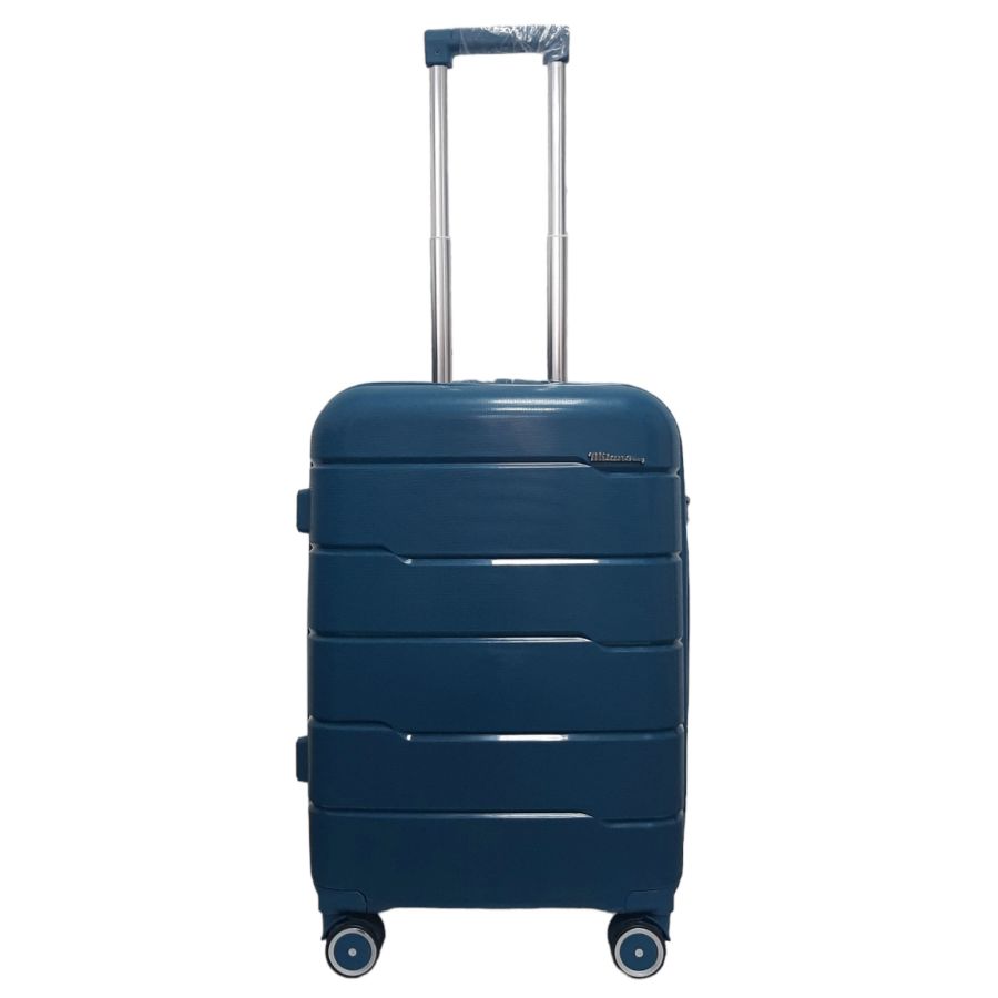 Чемодан малый S+ из полипропилена Milano bag 0305 52л Морская волна