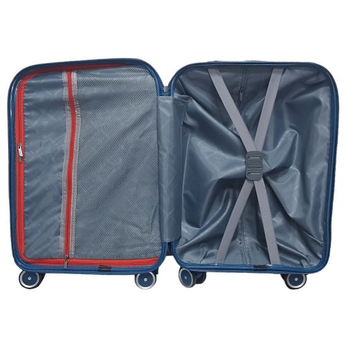 Чемодан мини XS+ из полипропилена Milano bag 0305 40л Морская волна