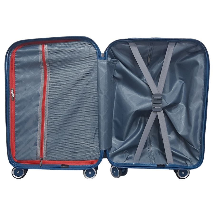 Чемодан мини XS+ из полипропилена Milano bag 0305 40л Морская волна