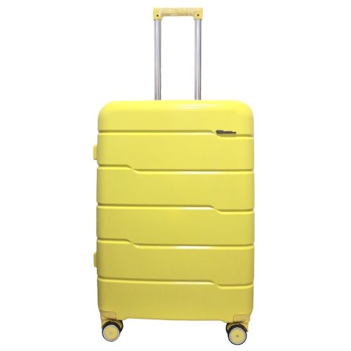 Чемодан средний M+ из полипропилена Milano bag 0305 84л Желтый