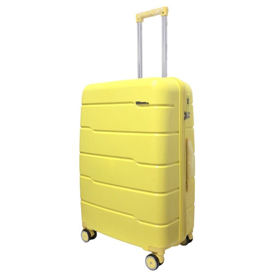 Чемодан средний M+ из полипропилена Milano bag 0305 84л Желтый
