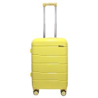 Чемодан малый S+ из полипропилена Milano bag 0305 52л Желтый