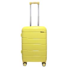 Чемодан малый S+ из полипропилена Milano bag 0305 52л Желтый