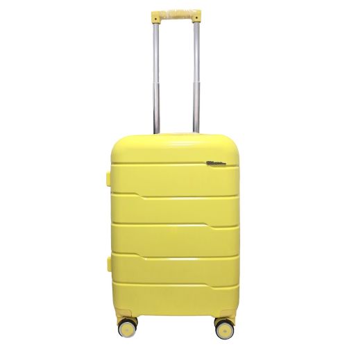 Чемодан малый S+ из полипропилена Milano bag 0305 52л Желтый