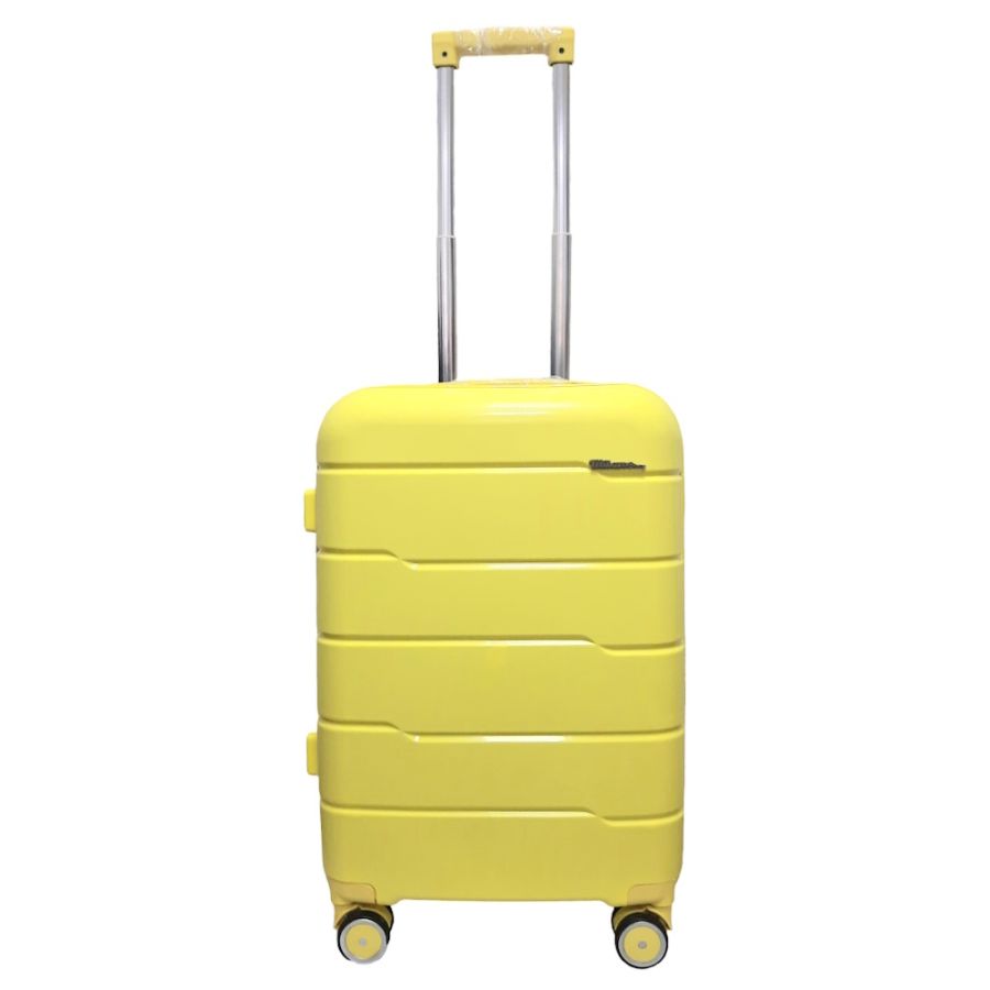 Чемодан малый S+ из полипропилена Milano bag 0305 52л Желтый