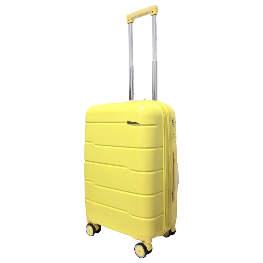 Чемодан малый S+ из полипропилена Milano bag 0305 52л Желтый