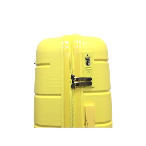 Чемодан малый S+ из полипропилена Milano bag 0305 52л Желтый