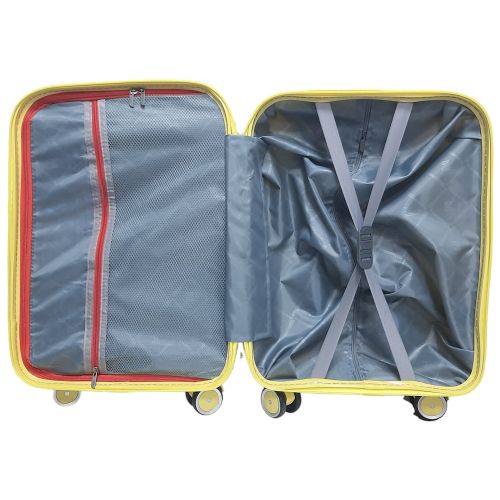 Чемодан мини XS+ из полипропилена Milano bag 030 40л Желтый