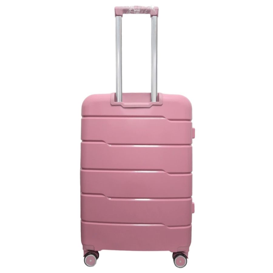 Чемодан средний M+ из полипропилена Milano bag 0305 84л Розовый