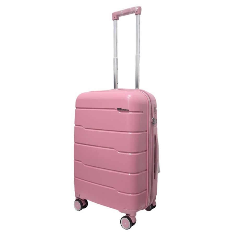 Чемодан малый S+ из полипропилена Milano bag 0305 52л Розовый