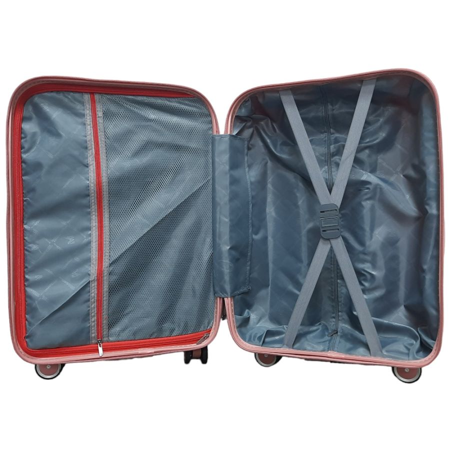 Чемодан малый S+ из полипропилена Milano bag 0305 52л Розовый
