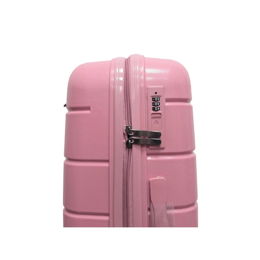 Чемодан малый S+ из полипропилена Milano bag 0305 52л Розовый
