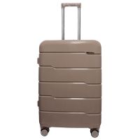 Чемодан средний M+ из полипропилена Milano bag 0305 84л Шампань