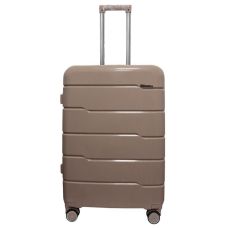 Чемодан средний M+ из полипропилена Milano bag 0305 84л Шампань