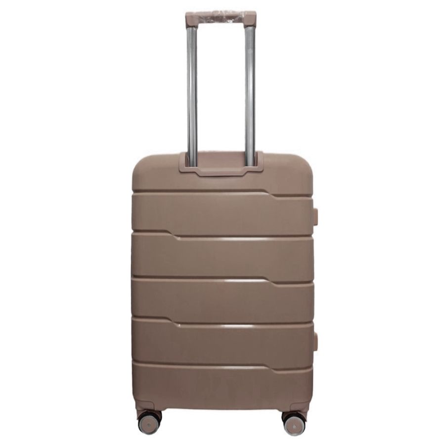 Чемодан средний M+ из полипропилена Milano bag 0305 84л Шампань