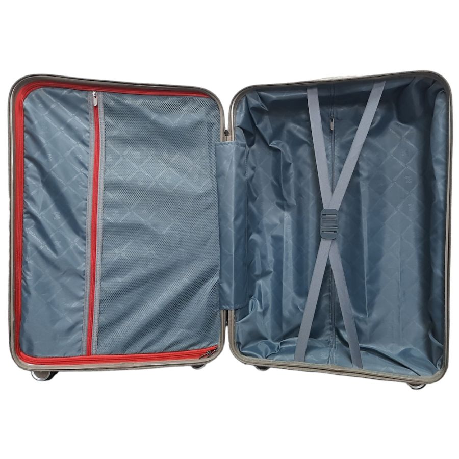 Чемодан средний M+ из полипропилена Milano bag 0305 84л Шампань