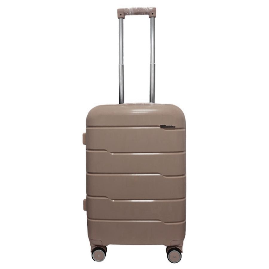 Чемодан малый S+ из полипропилена Milano bag 0305 52л Шампань