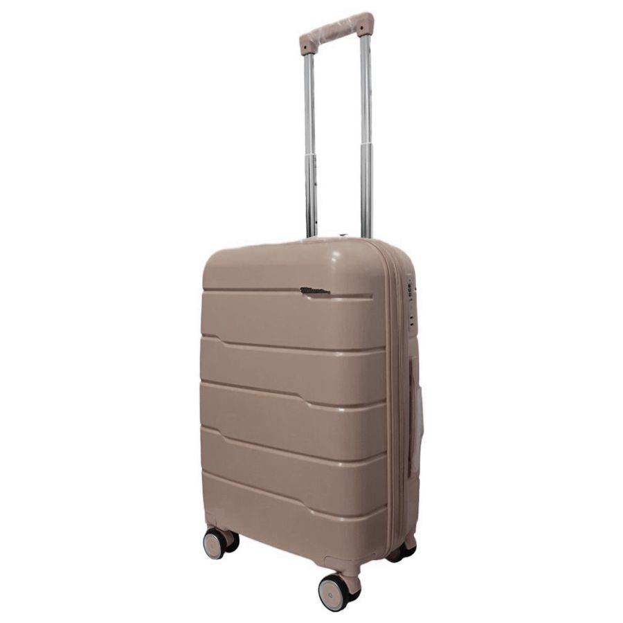 Чемодан малый S+ из полипропилена Milano bag 0305 52л Шампань